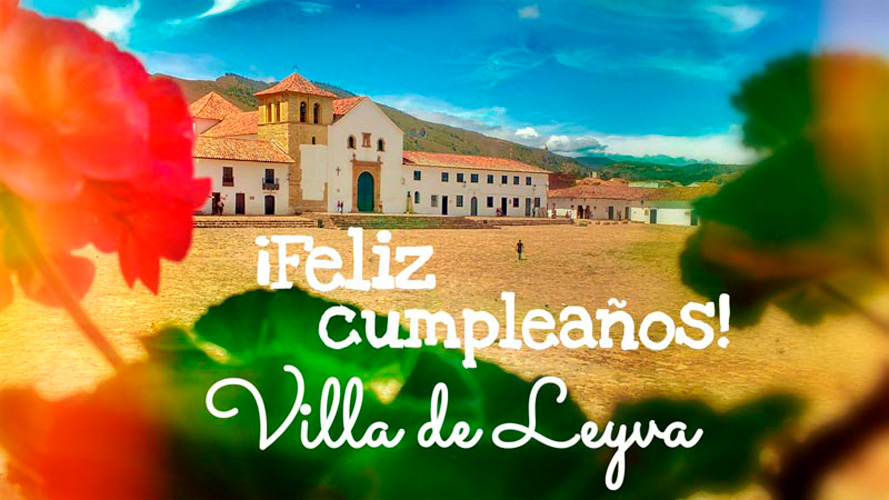 12 de Junio Cumpleaños de Villa de Leyva. 